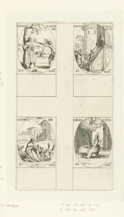 Heilige Edmundus van East Anglia, Presentatie van Maria in de tempel (Maria Presentatie), Heilige Columbanus van Bobbio, Heilige Caecilia van Rome (20-22 november)