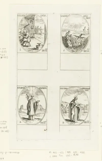 Heilige Eligius van Noyon, Heilige Agericus van Verdun, Heilige Franciscus Xaverius, Heilige Petrus Chrysologus (1-2 december)