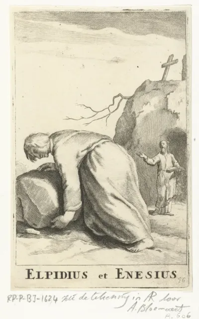 Heilige Elpidius van Cappadocië en de Heilige Aenesius