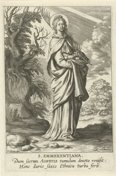 Heilige Emerentiana van Rome