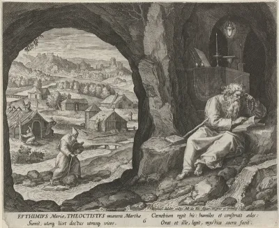 Heilige Euthymius en de heilige Theoctistus