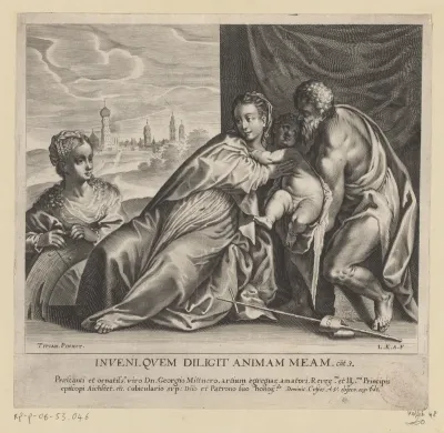 Heilige Familie met de H. Catharina van Alexandrië
