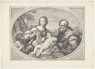 Heilige Familie met de jonge Johannes de Doper
