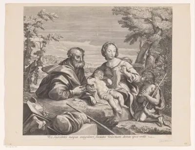 Heilige Familie met Johannes de Doper