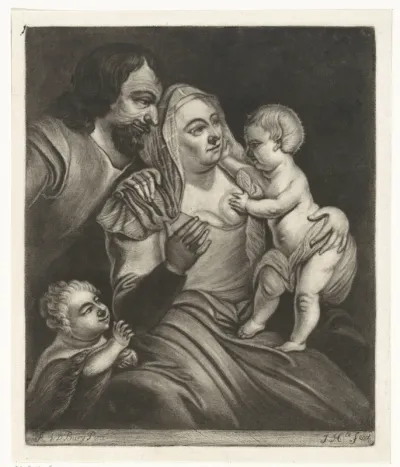 Heilige Familie met Johannes de Doper