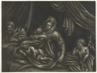 Heilige Familie met Johannes de Doper