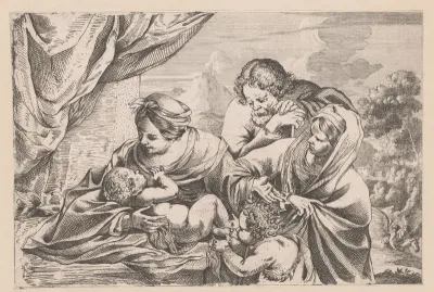 Heilige Familie met Johannes en Elisabeth
