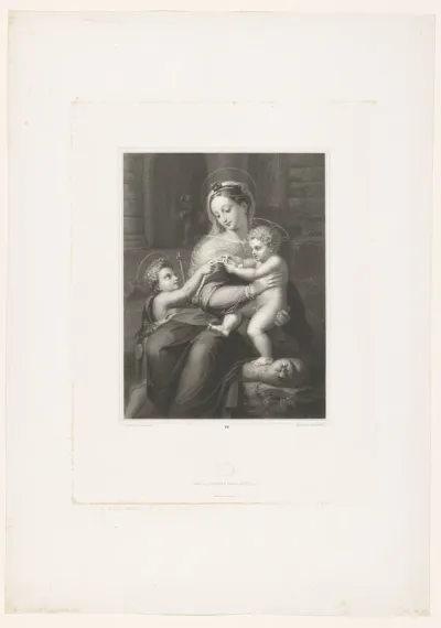 Heilige Familie met jonge Johannes de Doper