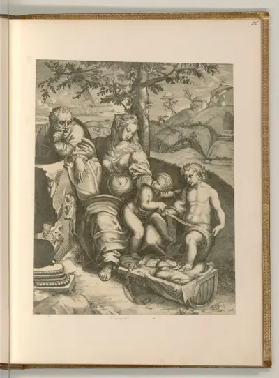 Heilige Familie mit dem Johannesknaben