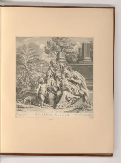 Heilige Familie mit Elisabeth und dem Johannesknaben