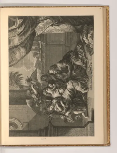 Heilige Familie mit Elisabeth und dem Johannesknaben