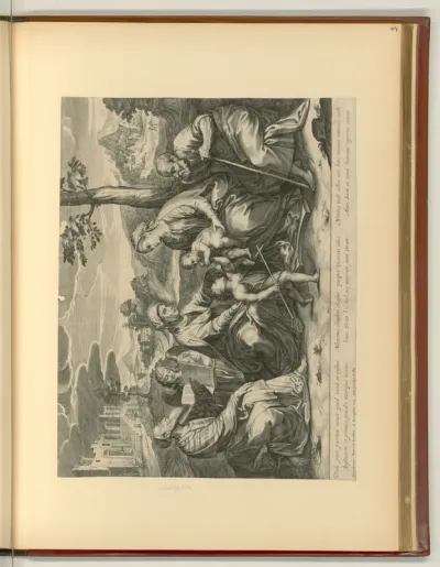 Heilige Familie mit Elisabeth, Zacharias und Johannes