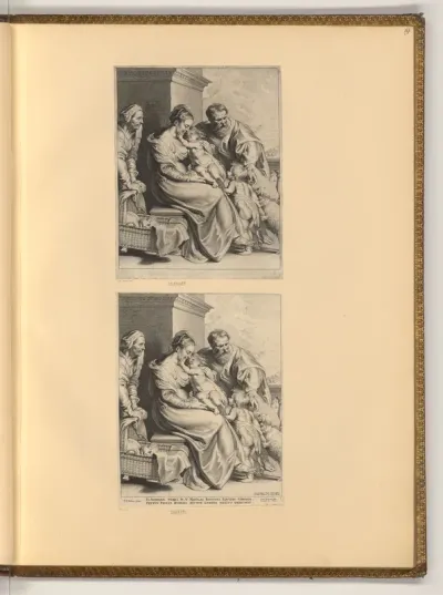 Heilige Familie mit hl. Elisabeth und Johannesknaben