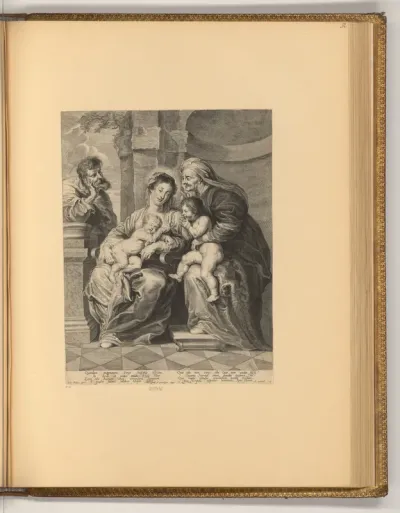 Heilige Familie mit hl. Elisabeth und Johannesknaben