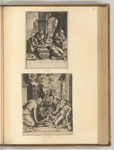 Heilige Familie mit Johannes dem Täufer als Kind; Heilige Familie mit Johannes dem Täufer