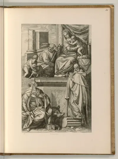 Heilige Familie mit Johannes dem Täufer