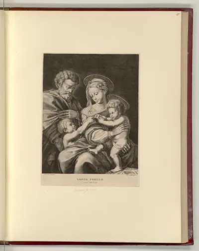 Heilige Familie mit Johannesknaben