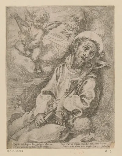 Heilige Franciscus van Assisi in extase