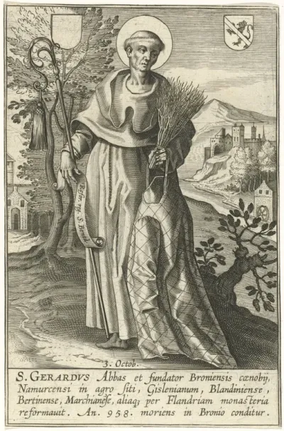 Heilige Gerardus van Brogne