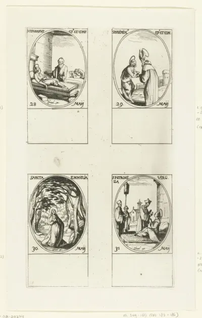 Heilige Germanus van Parijs, Heilige Maximinus van Trier, Heilige Eumelia van Neocaesarea, Heilige Petronella van Rome (28-31 mei)