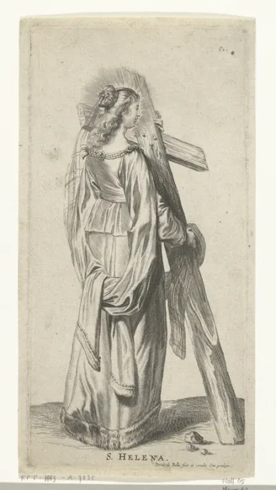 Heilige Helena met het Ware Kruis