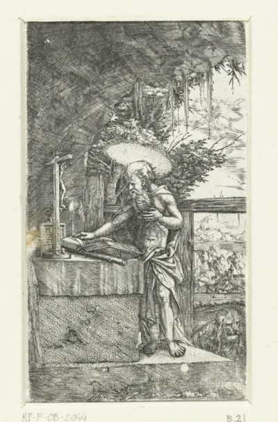 Heilige Hieronymus in de grot
