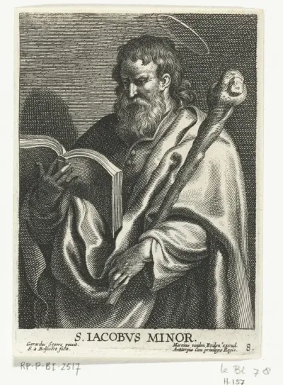 Heilige Jakobus de Mindere met knots