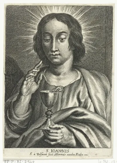 Heilige Johannes de Evangelist met miskelk