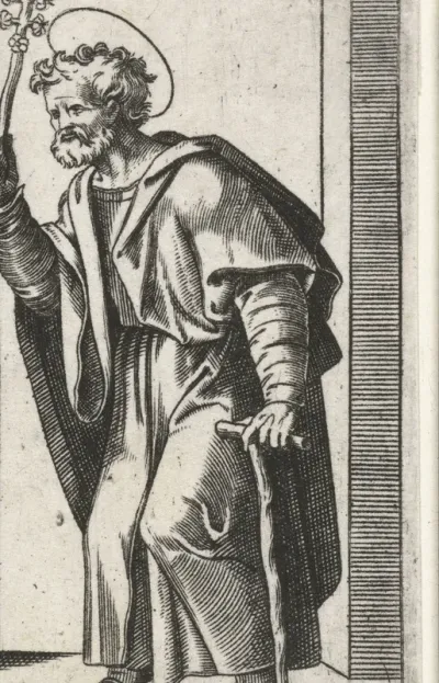 Heilige Jozef met bloeiende staf