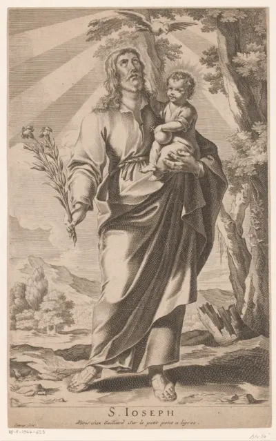 Heilige Jozef met Christuskind