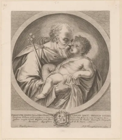 Heilige Jozef met het Christuskind