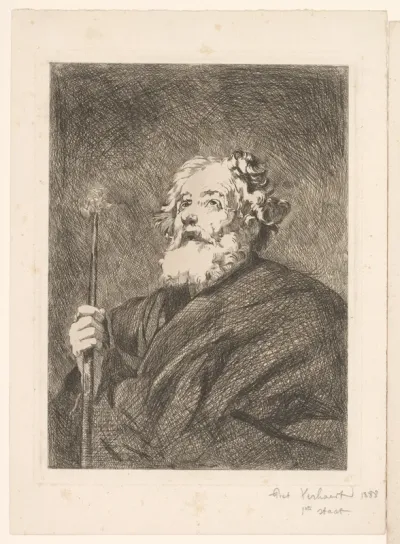 Heilige Jozef met staf
