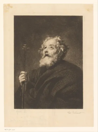 Heilige Jozef met staf