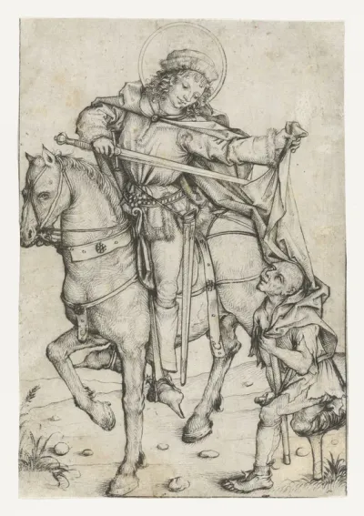 Heilige Maarten te paard