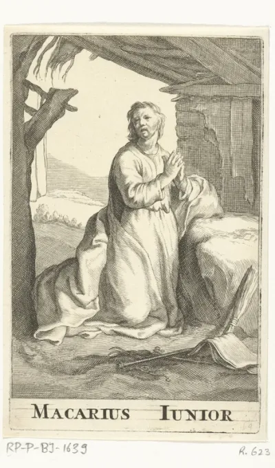 Heilige Macarius de Jongere