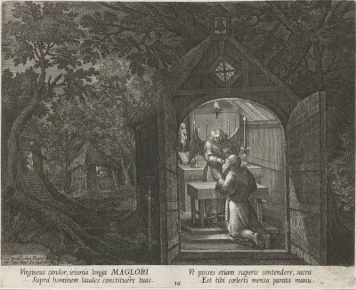 Heilige Maglor als kluizenaar