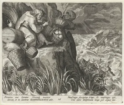 Heilige Martinianus van Caesarea als kluizenaar