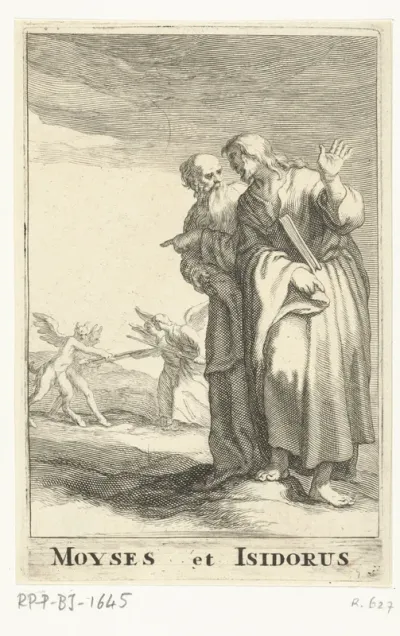 Heilige Mozes de Zwarte en de Heilige Isidorus van Alexandrië