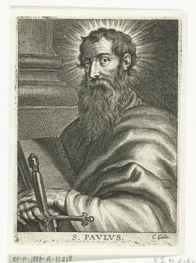 Heilige Paulus met zwaard