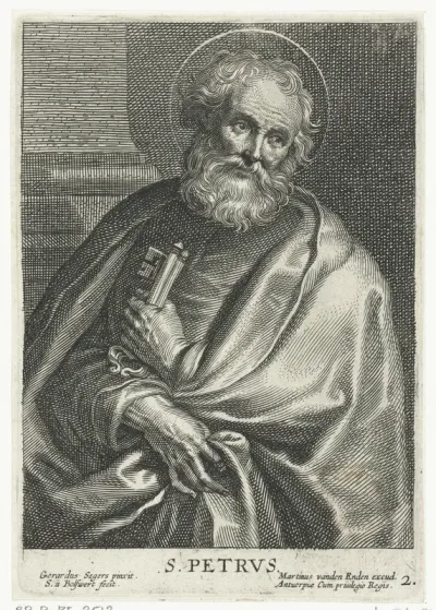 Heilige Petrus met sleutels
