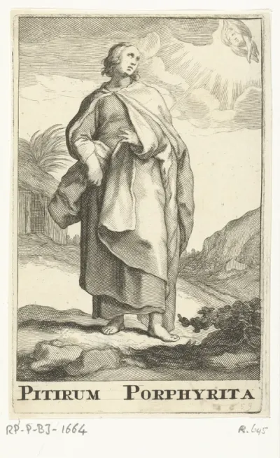 Heilige Pitirum van Porphyr