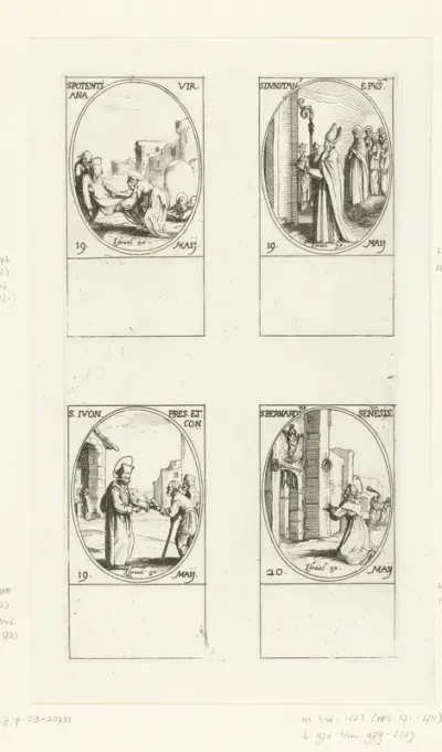 Heilige Pudentiana van Rome, Heilige Dunstan van Canterbury, Heilige Ivo Hélory van Kermartin, Heilige Bernardinus van Siena (19-20 mei)