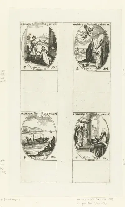 Heilige Stanislaus van Kraków, Aartsengel Michaël, Translatie van Nicolaas van Myra's stoffelijke resten, Heilige Gregorius van Nazianze de Jongere (7-9 mei)
