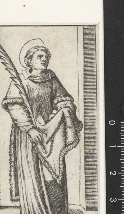 Heilige Stefanus met stenen