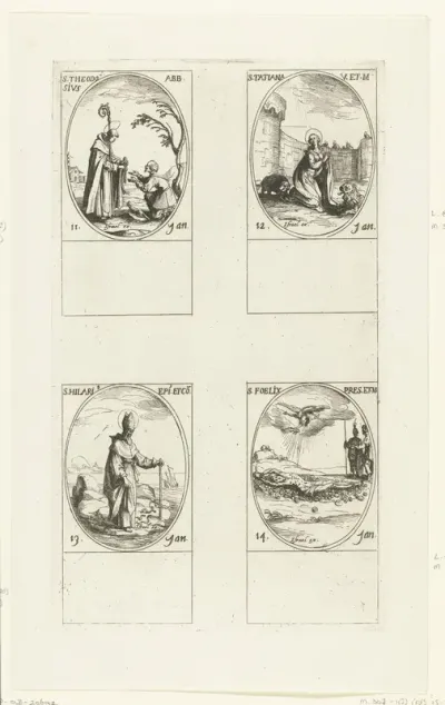 Heilige Theodosius, Heilige Tatjana, Heilige Hilarius van Poitiers, Heilige Felix (11-14 januari)