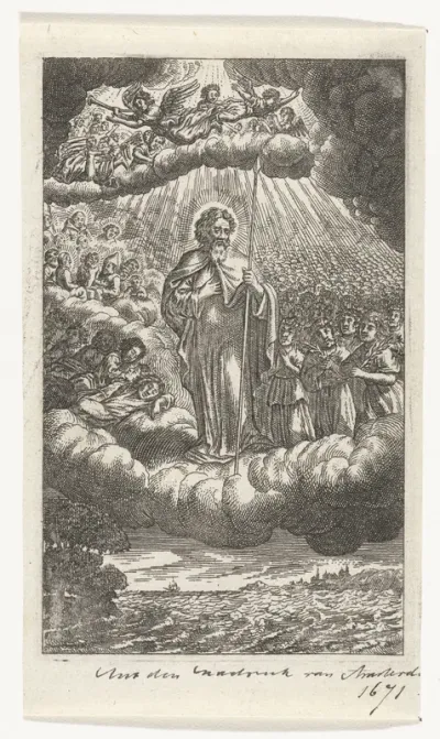 Heilige Thomas in de hemel