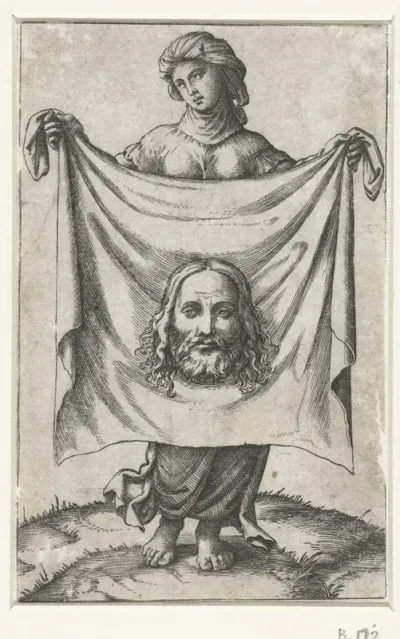 Heilige Veronica met vera icon