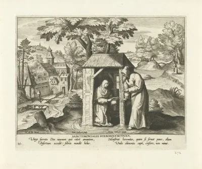 Heilige vrouw van Jerusalem