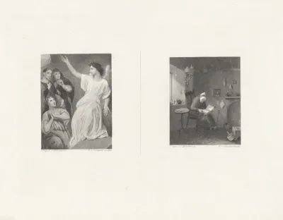 Heilige vrouwen bij het graf - Vrouw met boek