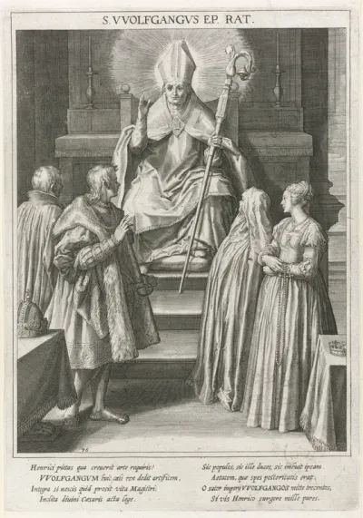 Heilige Wolfgang, bisschop van Regensburg